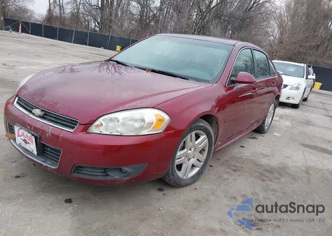 2011 Chevrolet Impala Lt из США, поврежденный, VIN 2G1WB5EK7B1193324
